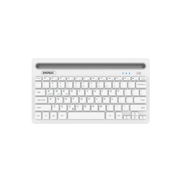 Everest Kb-bt82 Beyaz Bluetooth Ultra Ince+şarjlı Klavye - 3