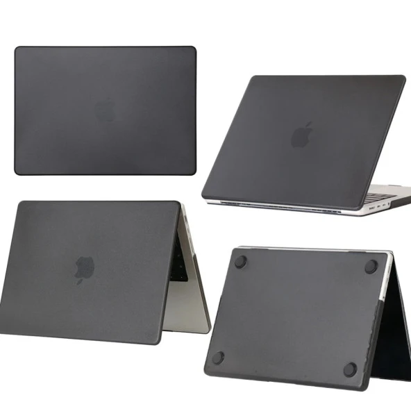 Apple Macbook Pro M1 M2 M3 14.2 A2442 A2779 A2992 Uyumlu Anti Finger Print Kapak Kılıf