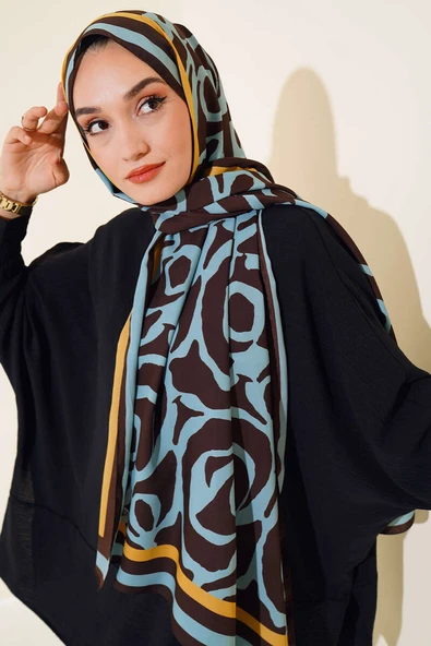 Dijital Medine Şal Mint ürün görseli 1