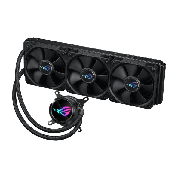 Asus ROG Strix LC III 360 360mm AMD-Intel Uyumlu İşlemci Sıvı Soğutucu - Resim 4