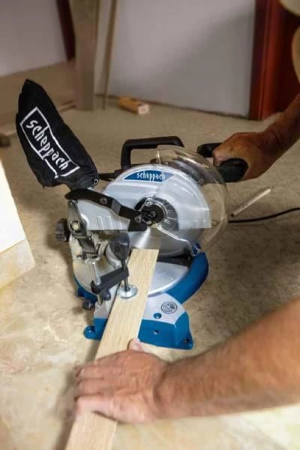 Scheppach Lazerli Gönye Kesme Makinası HM80L - 2