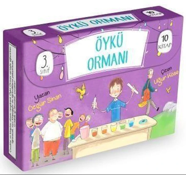 Kukla Öykü Ormanı 3.Sınıf (10 Kitap Takım)