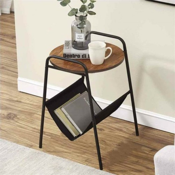 Eportatif Dekoratif Yan Sehpa Zigon Sehpa Gazetelik 1082