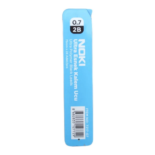 Noki Ultra Esnek 2B 75 mm 0.7 Kalem Ucu 24'lü 4 Tüp 7217-07 - 2
