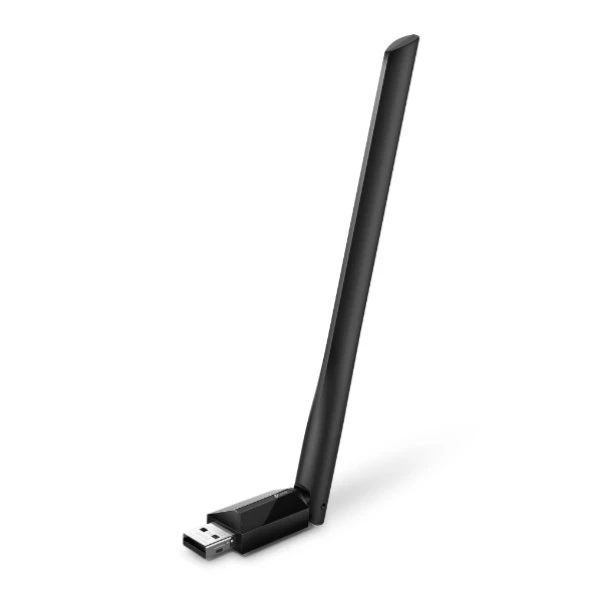 Tp-Link Archer T2U Plus 600 Mbps Antenli Yüksek Verimli Kablosuz USB Adaptör