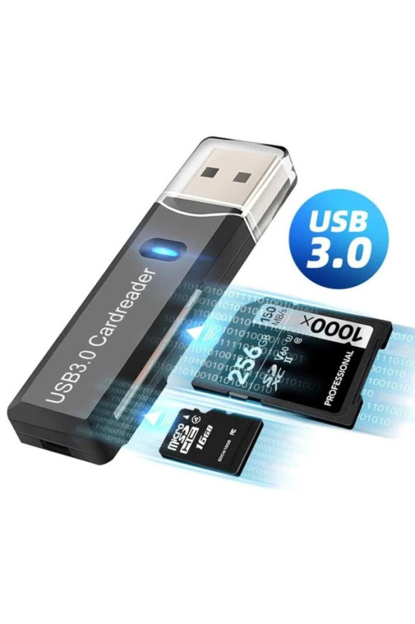 Tf Usb Kart Okuyucu Bellek Usb 3.0 Mikro Sd Kart Usb Adapter Çevirici