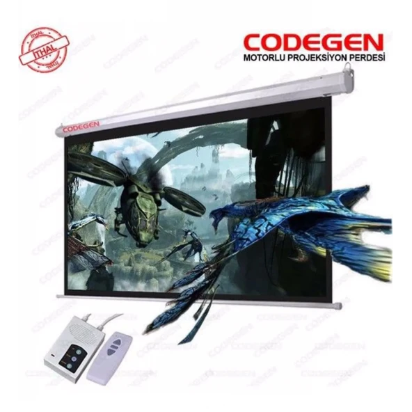 CODEGEN COD-EX-30 300X225 Motorlu Projeksiyon Perdesi