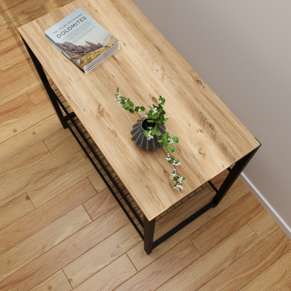 Eportatif Geniş Metal Ayakkabılık Vestiyer 3 Katlı Ayakkabılık 1303 - 3