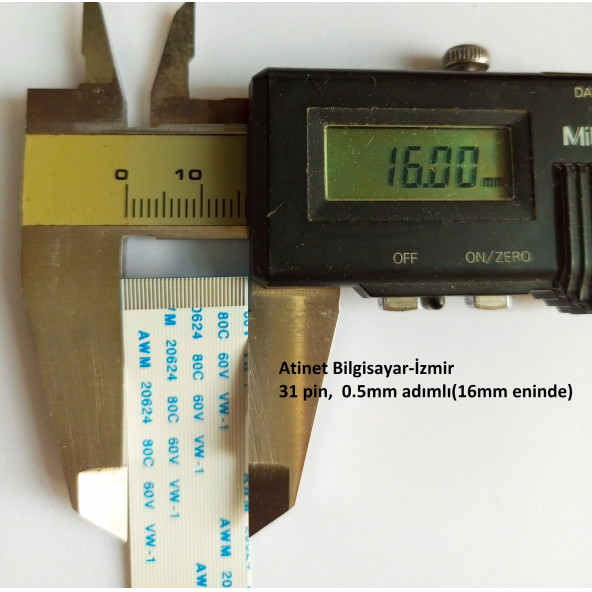 Awm 20624 80C 60V Vw-1 Flex Kablo 31 Pin 15Cm 31-0.5-15B - 2