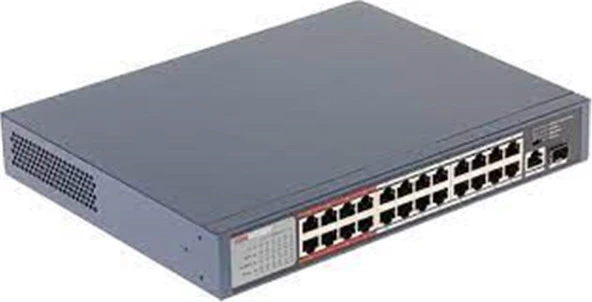 Hilook 24 Portlu 10-100 Fast Ethernet Switch- 24 Port Poe 230W Yönetilemez Switch