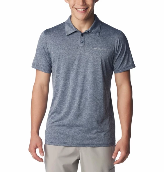 Columbia Hike Polo Erkek Kısa Kollu Polo Yaka Tişört Lacivert AO3614-465