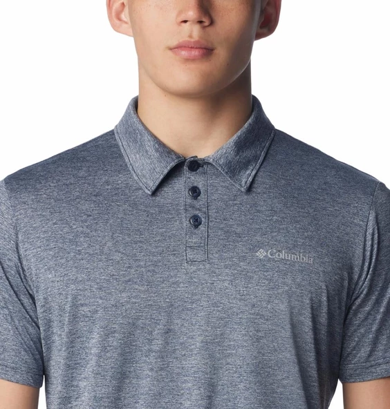 Columbia Hike Polo Erkek Kısa Kollu Polo Yaka Tişört Lacivert AO3614-465 - Resim 4