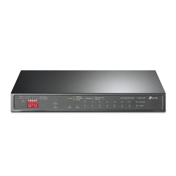 TP-LINK 8 Port 10-100-1000 Poe+ Switch 2 Port 10-100-1000 Mbps 1 Port SFP Switch