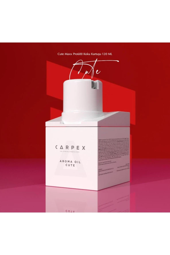 Carpex Cute Maxx Pro600 Koku Kartuşu 120 ML