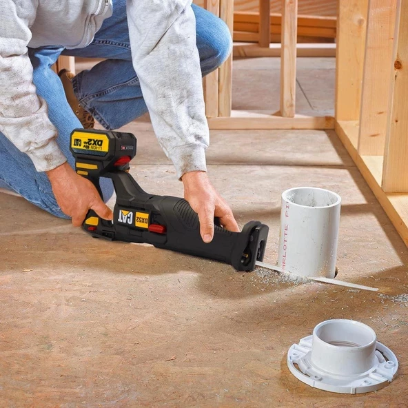 CAT DX52BC 18Volt 2.0Ah Li-ion Tek Akülü Profesyonel Tilki Kuyruğu Testere - 5