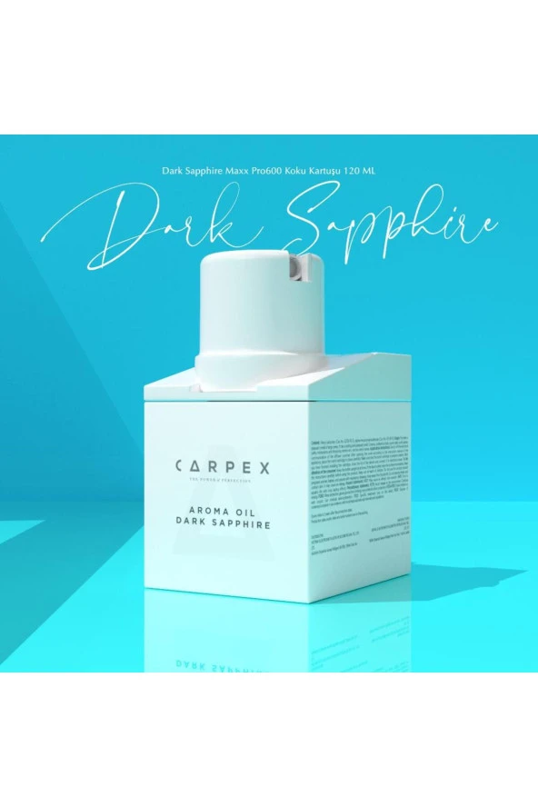 Carpex Dark Sapphire Maxx Pro600 Koku Kartuşu 120 ml