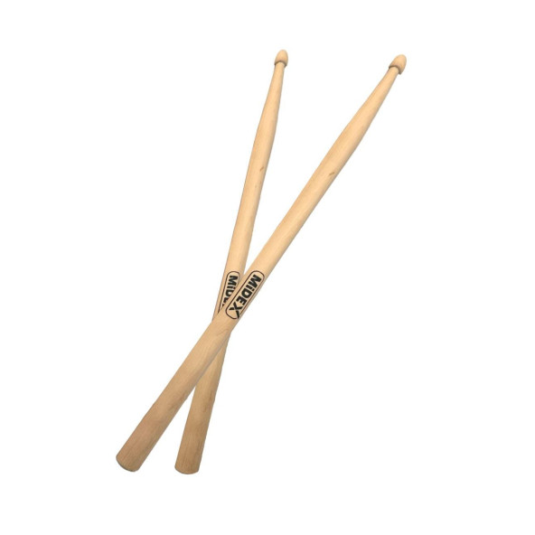Midex Maple-100-5A Ahşap Akça Ağaç Bateri Baget Davul Bageti 5A Drumsticks (1 Çift)