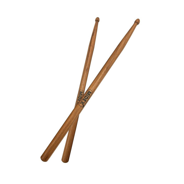 Midex OAK-110-5A Ahşap Meşe Ağacı Bateri Baget Davul Bageti 5A Drumsticks (1 Çift)