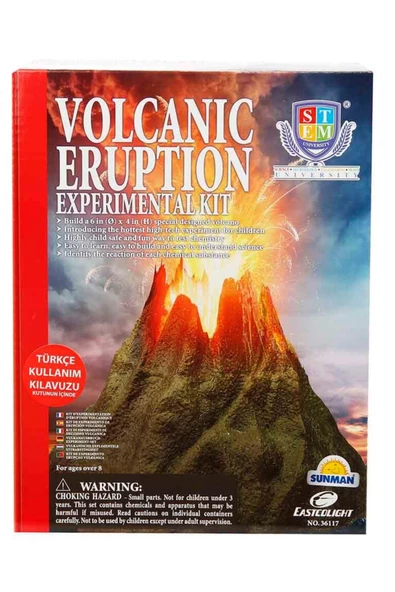 Doğanın Gücünü Keşfet: Volkanik Patlama Deney Seti - 2
