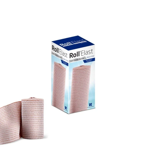 Roll Elastik Bandaj 10 Cm X 3,5 M
