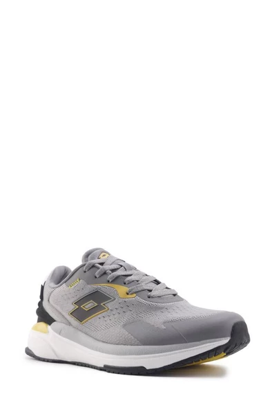 Lotto CANTON 4FX 101502734 Erkek Yürüyüş ve Koşu Ayakkabısı Gri TUruncu 40-45 - Resim 2