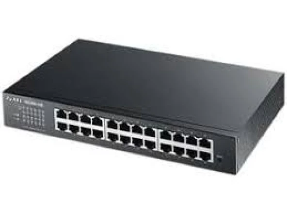 Zyxel 24 Port 10-100-1000 Mbps Switch Tak-Kullan Port-Önceliklendirme Destekli Yönetilemeyen Gigabit Switch ürün görseli