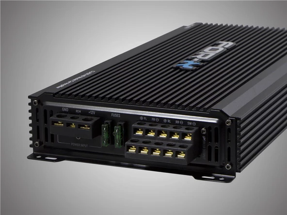 FOR-X XAE-4000.5 OTO ANFİ 4000W 5 KANAL BASS KONTROL - Resim 2