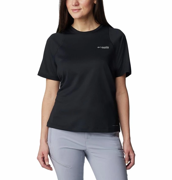 Columbia Summit Valley Short Sleeve Crew Kadın Kısa Kollu Tişört AK5544-010