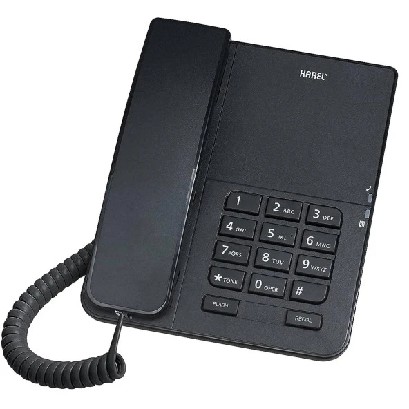 KAREL TM-140  Masa Telefonu Analog Siyah