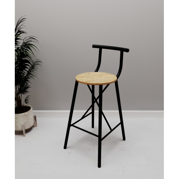 Eportatif Bar Masası Mutfak Oval 2 Kişilik Yemek Masası 1110 - 5