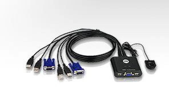 Aten 2 Port Vga Kvm Switch ürün görseli 1