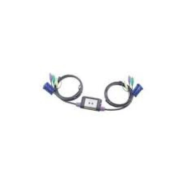 Aten 2 Port Kvm Switch with Audio PS-2