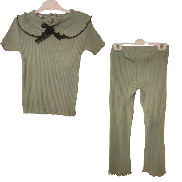 FLOWER İNCE KOMPAKT KIZ ÇOCUK TAKIM ürün görseli