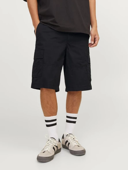 JACK JONES Erkek Uzun Kargo Şort Kapri 12253222