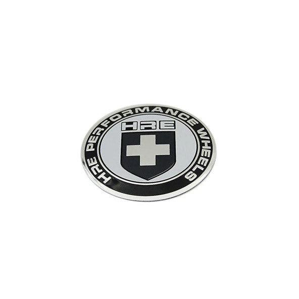 HRE PERFORMANCE LOGO 56 MM JANT GÖBEK STICKER (SİYAH-BEYAZ) - 2