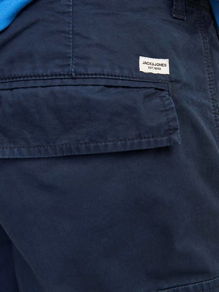 JACK JONES Erkek Uzun Kargo Şort Kapri 12253222 - Resim 4