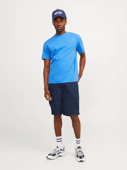 JACK JONES Erkek Uzun Kargo Şort Kapri 12253222 - Resim 3