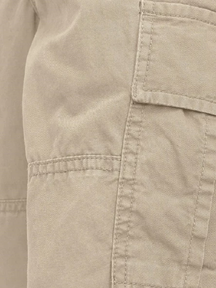 JACK JONES Erkek Uzun Kargo Şort Kapri 12253222 - 3