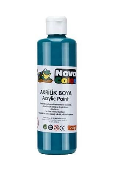 Nova Color Akrilik Boya 250 Gr. Yeşil Nc-433