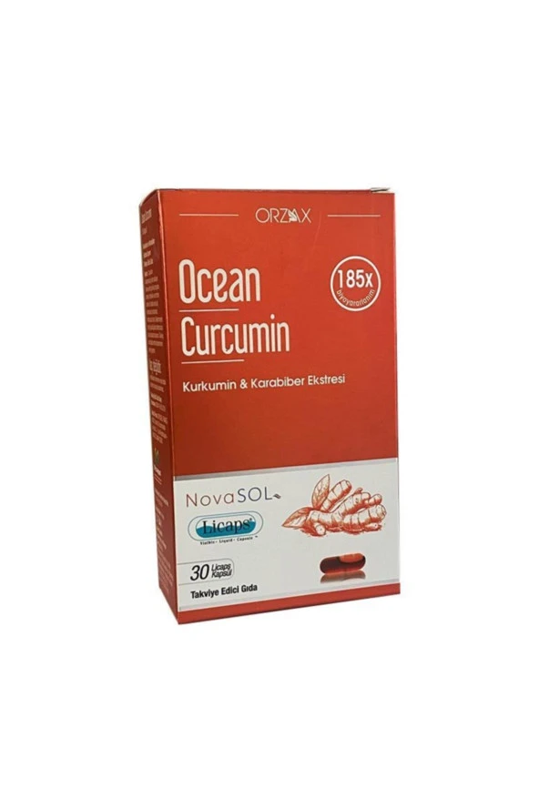 Ocean Curcumin 30 Kapsül + Ocean Omega 3 Balık Yağı 500 mg 60 Kapsül