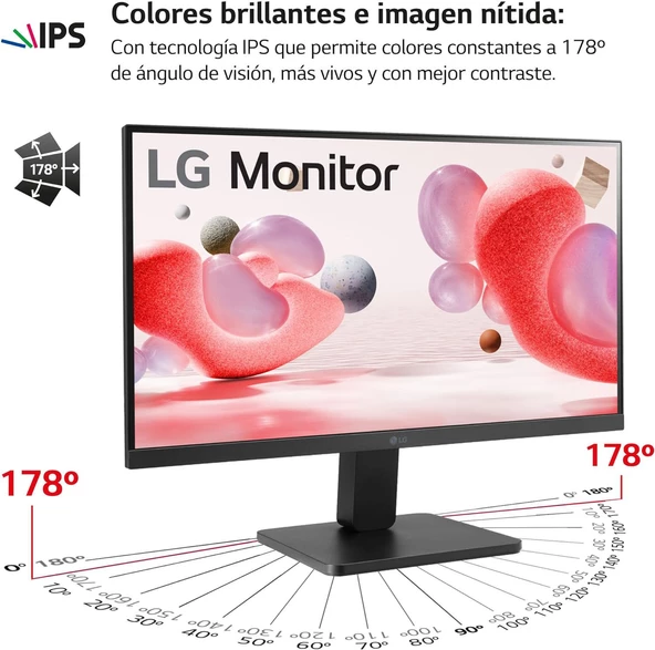 LG 27 27MR400-B IPS Monitör 5ms Siyah 1920x1080, 100Hz, HDMI, VGA, FreeSync, Vesa - 4