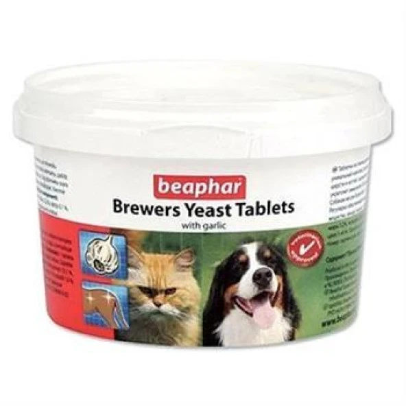 Beaphar Brewers Yeast Sarımsaklı Tablet 250 Adet