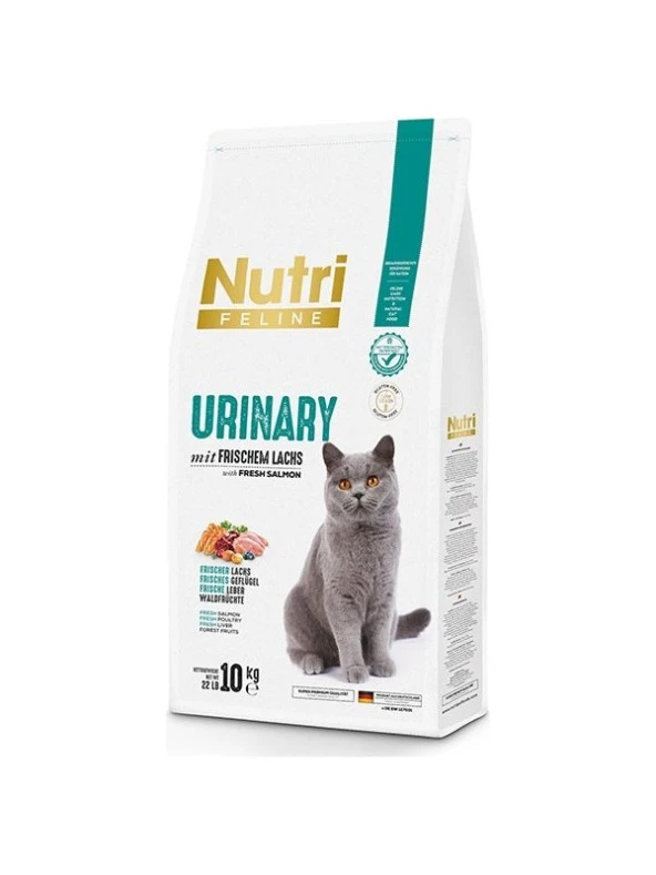 Nutri Feline Adult Urinary Idrar Sağlığı Somonlu Yetişkin Kedi Maması 10 kg R-006