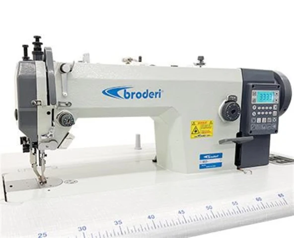 Broderi BD-0308D4 Otomatik Ayak Transportlu Büyük Mekik Deri Makinesi ürün görseli 1