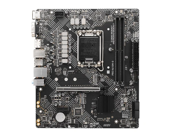 MSI Pro H610M-G D5 1700P Vga Hdmi Dp - Resim 2