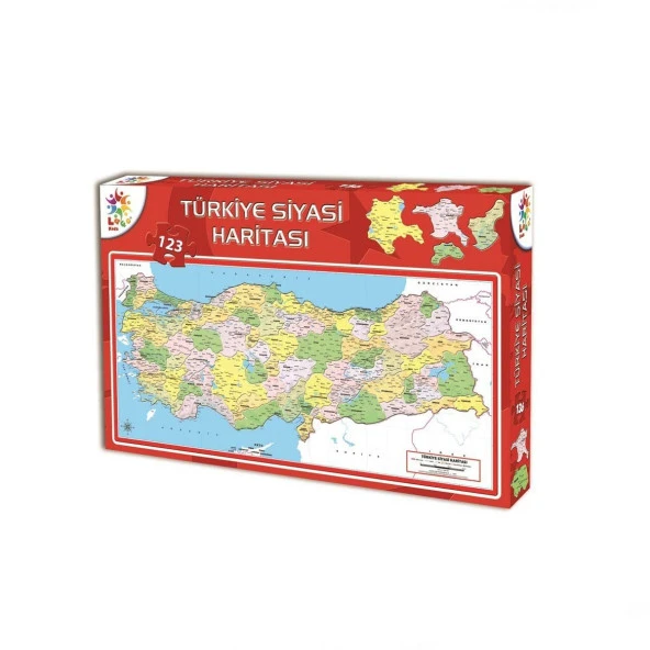 Türkiye Siyasi Haritası Puzzle