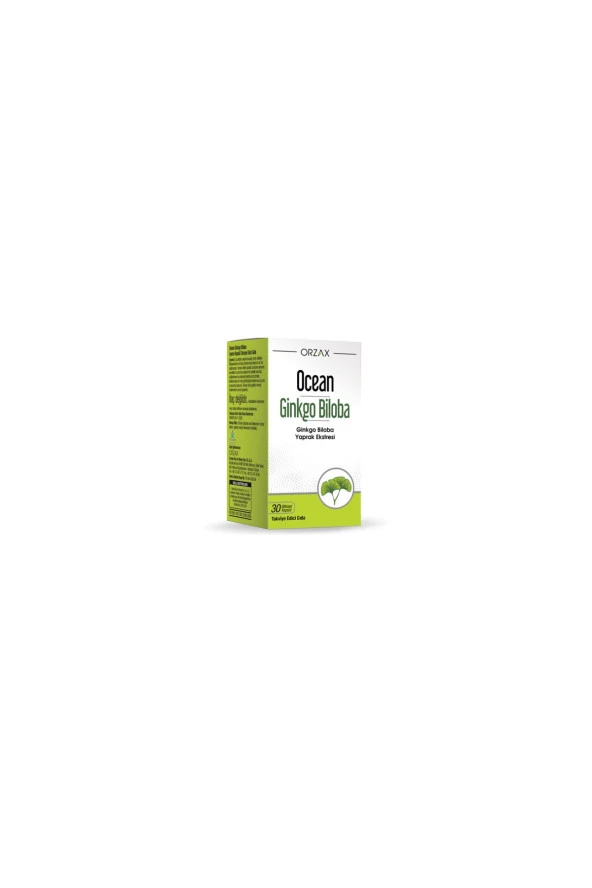 Ocean Ginkgo Biloba 30 Kapsül 2 Adet