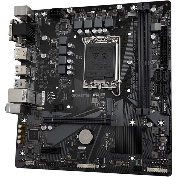 GIGABYTE H610M-S2H v2 DDR4 HDMI DVI DP PCIe 16X v4.0 1700p mATX - 4