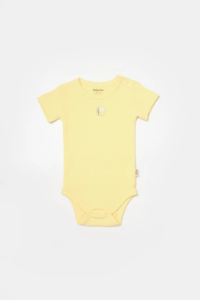 Bebek 2 Parça Kısa Kol Body, %50 Bambu - %50 Organik Pamuk, Bebek ve Yenidoğan Serisi - CSYB9016Bebek 2 Parça Kısa Kol Body, %50 Bambu - %50 Organik Pamuk, Bebek ve Yenidoğan Serisi - CSYB9016 - 5