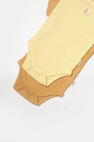 Bebek 2 Parça Kısa Kol Body, %50 Bambu - %50 Organik Pamuk, Bebek ve Yenidoğan Serisi - CSYB9016Bebek 2 Parça Kısa Kol Body, %50 Bambu - %50 Organik Pamuk, Bebek ve Yenidoğan Serisi - CSYB9016 - 8